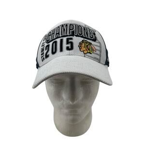 Chicago Blackhawks 2015 Stanley Cup Champions Hat Reebok Hockey Center Ice